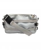 CIEシー）の古着「GRID3 2WAY SLING BAG」｜ライトグレー