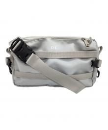 CIE（シー）の古着「GRID3 2WAY SLING BAG」｜ライトグレー