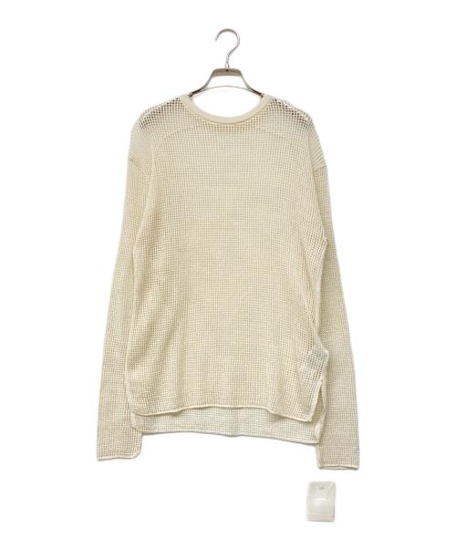 MUSE de Deuxieme Classe（ミューズ ドゥーズィエム クラス）MUSE de Deuxieme Classe (ミューズ ドゥーズィエム クラス) Mesh クルーネック プルオーバー キナリ サイズ:‐の古着・服飾アイテム