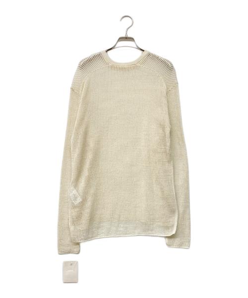 MUSE de Deuxieme Classe（ミューズ ドゥーズィエム クラス）MUSE de Deuxieme Classe (ミューズ ドゥーズィエム クラス) Mesh クルーネック プルオーバー キナリ サイズ:‐の古着・服飾アイテム