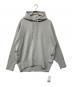 MUSE de Deuxieme Classe（ミューズ ドゥーズィエム クラス）の古着「24SS smooth TOP HOODY プルオーバー」｜ライトグレー