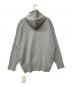 MUSE de Deuxieme Classe (ミューズ ドゥーズィエム クラス) 24SS smooth TOP HOODY プルオーバー ライトグレー サイズ:FREE：22000円