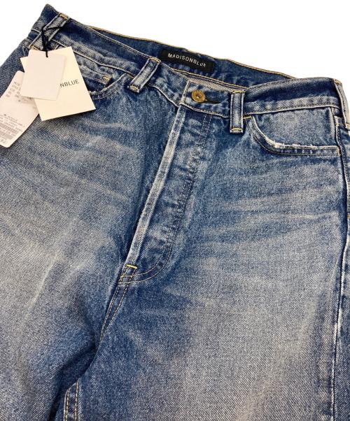 MADISON BLUE（マディソンブルー）MADISON BLUE (マディソンブルー) CRASHED SAROUEL デニム インディゴ サイズ:38 未使用品の古着・服飾アイテム