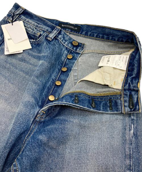 MADISON BLUE（マディソンブルー）MADISON BLUE (マディソンブルー) CRASHED SAROUEL デニム インディゴ サイズ:38 未使用品の古着・服飾アイテム