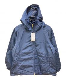 MUSE de Deuxieme Classe（ミューズ ドゥーズィエム クラス）の古着「ナイロン フルジップ ブルゾン」｜ネイビー
