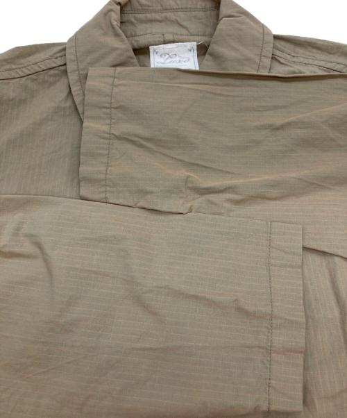 journal standard luxe（ジャーナルスタンダード ラックス）journal standard luxe (ジャーナルスタンダード ラックス) リップストップシャツコート ベージュ サイズ:FREE 未使用品の古着・服飾アイテム
