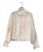 Plageプラージュ）の古着「RAMIE LYOCELL WIDE シャツ」｜ピンク