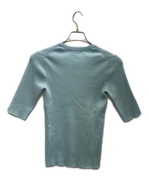 Plage（プラージュ）Plage (プラージュ) compact rib プルオーバー ブルー サイズ:SIZE Free 未使用品の古着・服飾アイテム