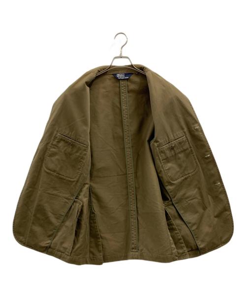 POLO RALPH LAUREN（ポロ・ラルフローレン）POLO RALPH LAUREN (ポロ・ラルフローレン) POLO RALPH LAUREN　テーラードジャケット オリーブ サイズ:LLの古着・服飾アイテム
