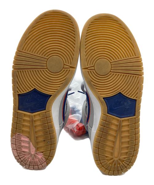 NIKE（ナイキ）NIKE (ナイキ)  SB Dunk High（ダンクハイ） Rush Blue and Team Orange グレー サイズ:US9の古着・服飾アイテム