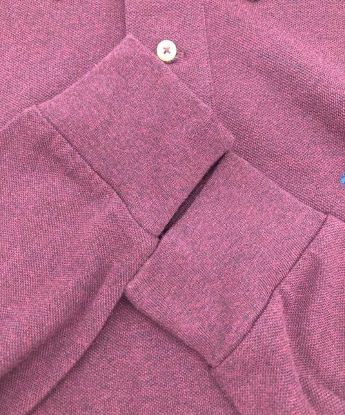 POLO RALPH LAUREN（ポロ・ラルフローレン）POLO RALPH LAUREN (ポロ・ラルフローレン) 長袖ポロシャツ バーガンディー サイズ:Sの古着・服飾アイテム