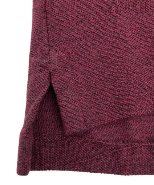 POLO RALPH LAUREN（ポロ・ラルフローレン）POLO RALPH LAUREN (ポロ・ラルフローレン) 長袖ポロシャツ バーガンディー サイズ:Sの古着・服飾アイテム