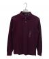 POLO RALPH LAUREN（ポロ・ラルフローレン）の古着「長袖ポロシャツ」｜バーガンディー