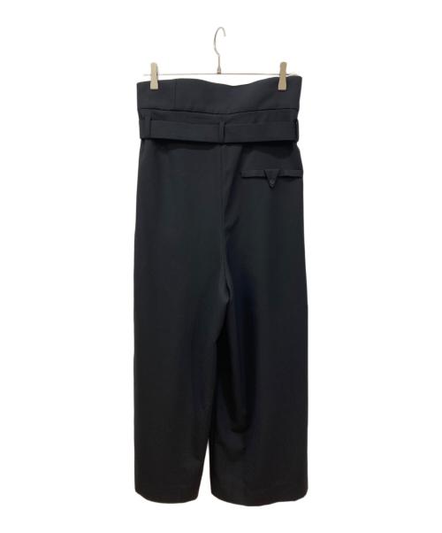 AULA AILA（アウラアイラ）AULA AILA (アウラアイラ) HIGH WAIST LINE PANTS ブラック サイズ:SIZE 0の古着・服飾アイテム