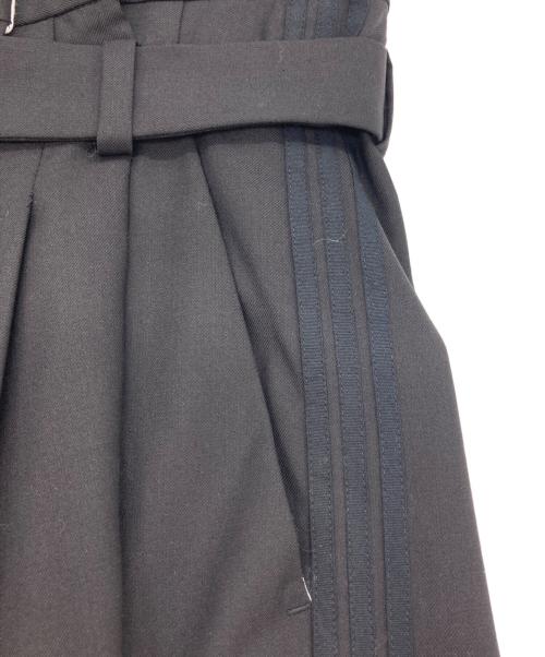 AULA AILA（アウラアイラ）AULA AILA (アウラアイラ) HIGH WAIST LINE PANTS ブラック サイズ:SIZE 0の古着・服飾アイテム