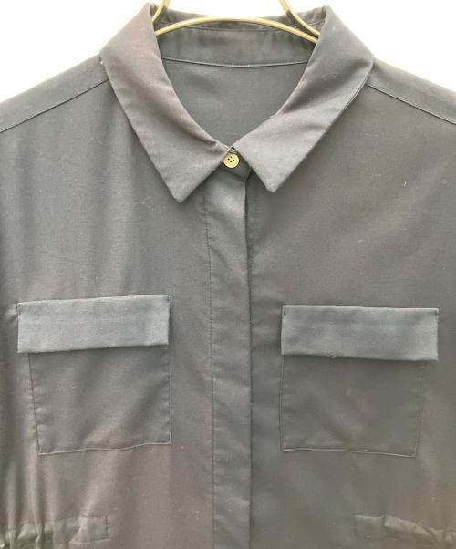 SOEJU（ソージュ）SOEJU (ソージュ) ロングシャツワンピース ネイビー サイズ:SIZE FREEの古着・服飾アイテム