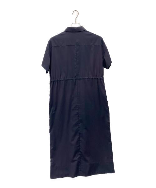 SOEJU（ソージュ）SOEJU (ソージュ) ロングシャツワンピース ネイビー サイズ:SIZE FREEの古着・服飾アイテム