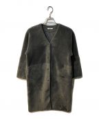 Enchainementアンシェヌマン）の古着「Faux Mouton Coat」｜グレー