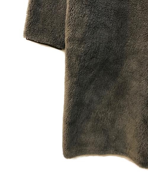 Enchainement（アンシェヌマン）Enchainement (アンシェヌマン) Faux Mouton Coat グレー サイズ:Freeの古着・服飾アイテム