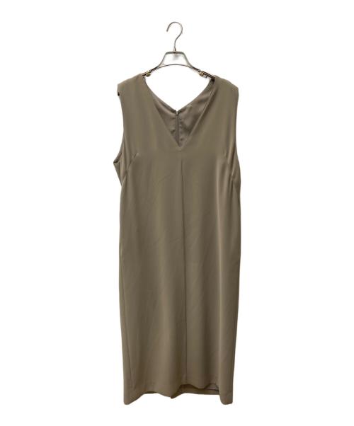 icB（アイシービー）icB (アイシービー) ライトダブルクロス ジャンパースカート ワンピース　OPCYSA0920 ブラウン サイズ:Sの古着・服飾アイテム