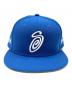stussy (ステューシー) New Era (ニューエラ) CURLY S 59FIFTY ブルー サイズ:7 5/8：6000円