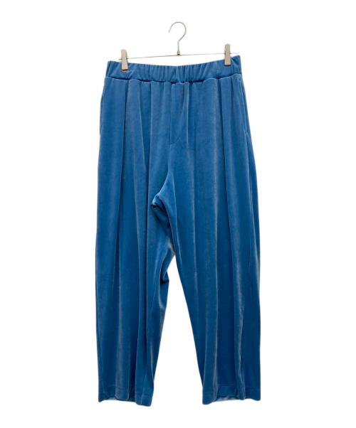 journal standard luxe（ジャーナルスタンダード ラックス）JOURNAL STANDARD LUXE (ジャーナルスタンダード ラックス) ベロアパンツ ブルー サイズ:なしの古着・服飾アイテム
