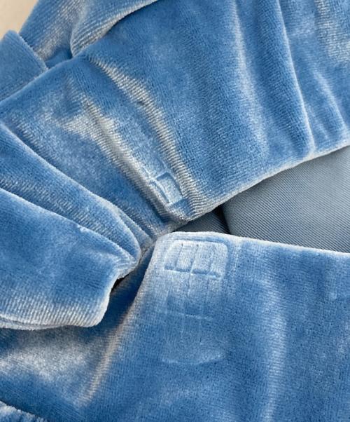 journal standard luxe（ジャーナルスタンダード ラックス）JOURNAL STANDARD LUXE (ジャーナルスタンダード ラックス) ベロアパンツ ブルー サイズ:なしの古着・服飾アイテム