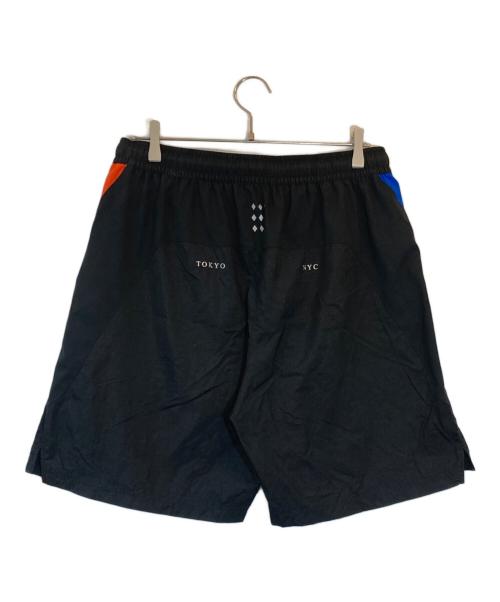ballaholic（ボーラホリック）ballaholic (ボーラホリック) W Face Zip Shorts ブラック サイズ:XLの古着・服飾アイテム