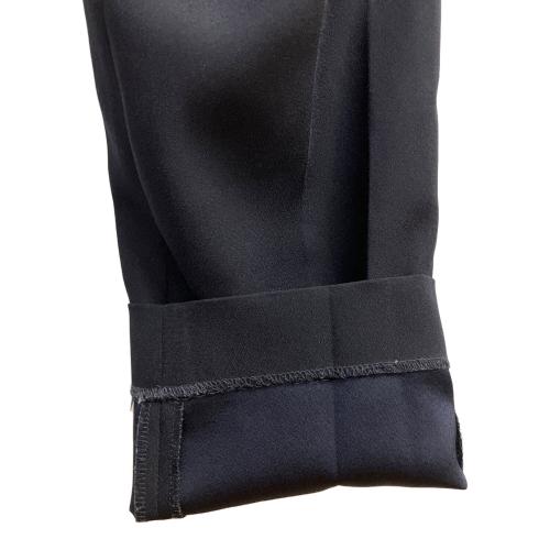 icB（アイシービー）icB (アイシービー) FluidBackSatin ドロストパンツ ネイビー サイズ:SIZE 00の古着・服飾アイテム