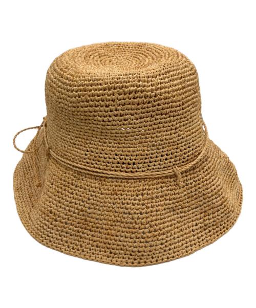 HELEN KAMINSKI（ヘレンカミンスキー）HELEN KAMINSKI (ヘレンカミンスキー) ラフィアハット ベージュの古着・服飾アイテム