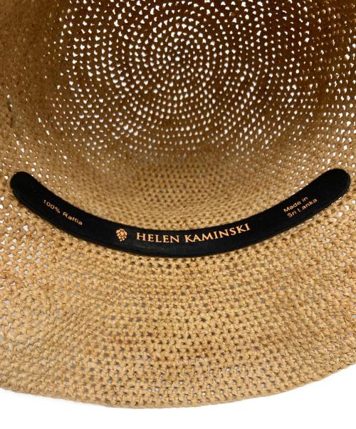 HELEN KAMINSKI（ヘレンカミンスキー）HELEN KAMINSKI (ヘレンカミンスキー) ラフィアハット ベージュの古着・服飾アイテム