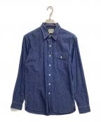RRLダブルアールエル）の古着「ヒッコリーシャツ」｜インディゴ