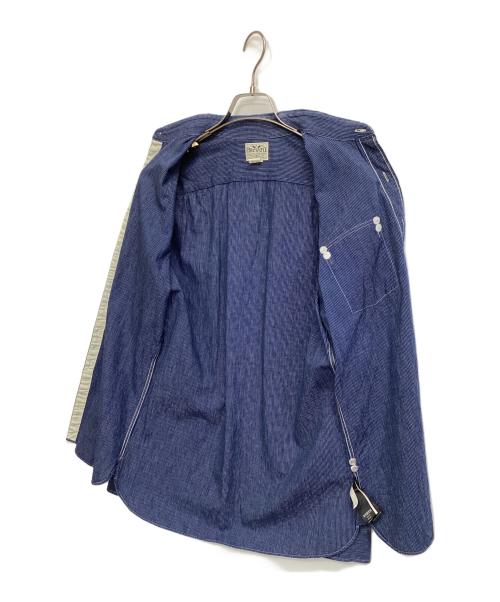 RRL（ダブルアールエル）RRL (ダブルアールエル) ヒッコリーシャツ インディゴ サイズ:Sの古着・服飾アイテム