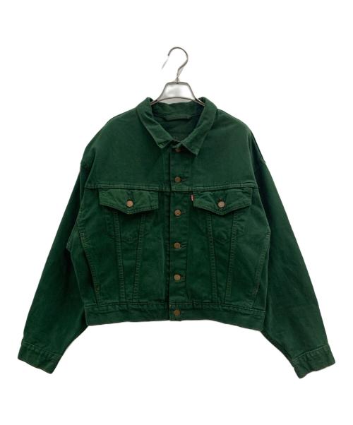 LEVI'S（リーバイス）LEVI'S (リーバイス) LEVI'S　トラッカージャケット グリーン サイズ:Sの古着・服飾アイテム