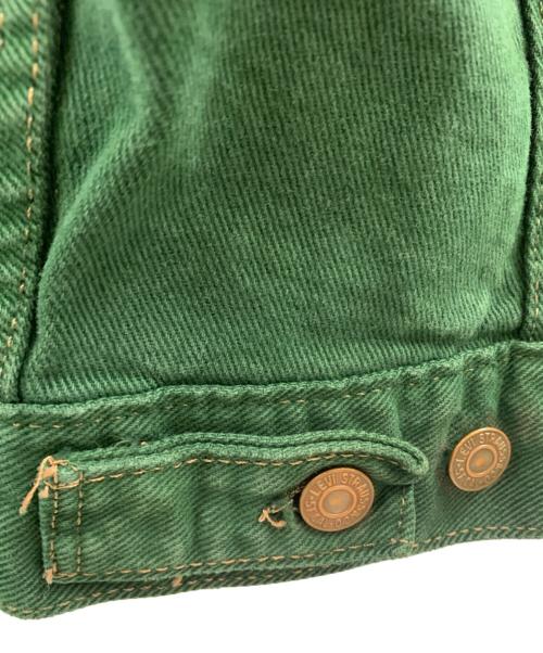 LEVI'S（リーバイス）LEVI'S (リーバイス) LEVI'S　トラッカージャケット グリーン サイズ:Sの古着・服飾アイテム