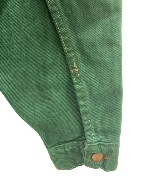 LEVI'S（リーバイス）LEVI'S (リーバイス) LEVI'S　トラッカージャケット グリーン サイズ:Sの古着・服飾アイテム