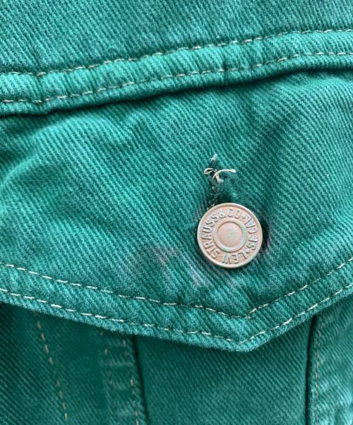 LEVI'S（リーバイス）LEVI'S (リーバイス) LEVI'S　トラッカージャケット グリーン サイズ:Sの古着・服飾アイテム