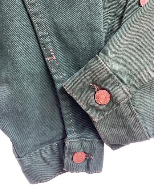 LEVI'S（リーバイス）LEVI'S (リーバイス) LEVI'S　トラッカージャケット グリーン サイズ:Sの古着・服飾アイテム