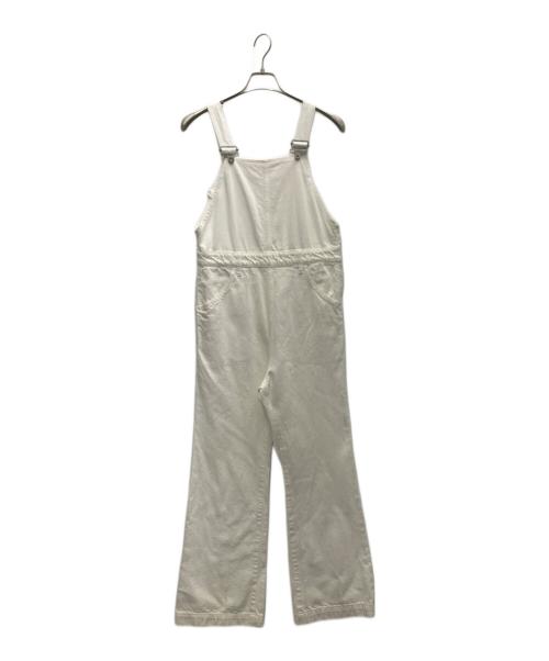 Whim Gazette（ウィムガゼット）Whim Gazette (ウィムガゼット) オーバーオール ホワイト サイズ:SIZE38の古着・服飾アイテム