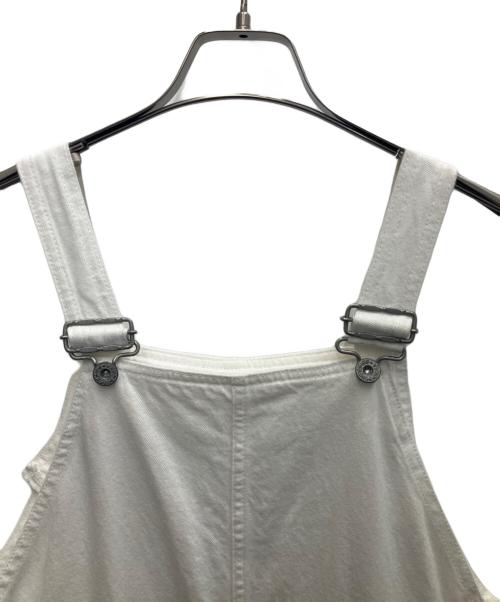 Whim Gazette（ウィムガゼット）Whim Gazette (ウィムガゼット) オーバーオール ホワイト サイズ:SIZE38の古着・服飾アイテム