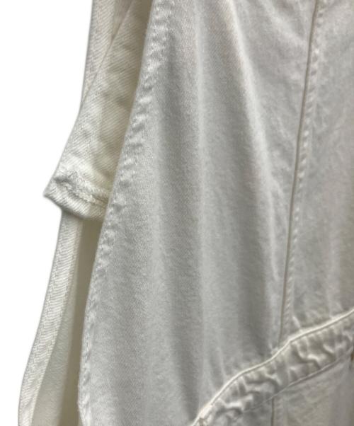 Whim Gazette（ウィムガゼット）Whim Gazette (ウィムガゼット) オーバーオール ホワイト サイズ:SIZE38の古着・服飾アイテム