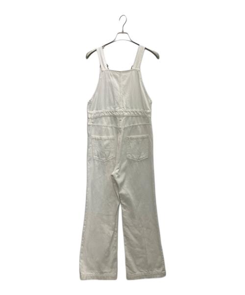 Whim Gazette（ウィムガゼット）Whim Gazette (ウィムガゼット) オーバーオール ホワイト サイズ:SIZE38の古着・服飾アイテム