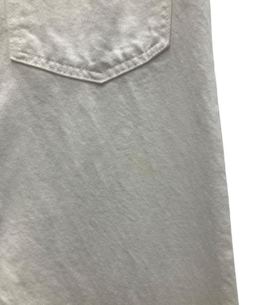 Whim Gazette（ウィムガゼット）Whim Gazette (ウィムガゼット) オーバーオール ホワイト サイズ:SIZE38の古着・服飾アイテム