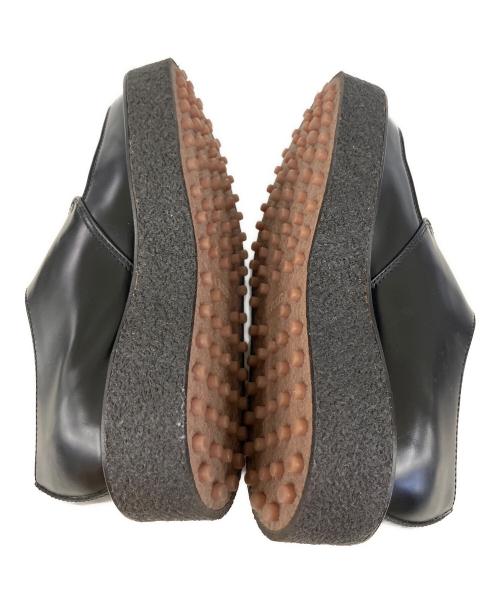 TOD'S（トッズ）TOD'S (トッズ) チャンキーモカシンローファー ブラック×ホワイト サイズ:SIZE37の古着・服飾アイテム