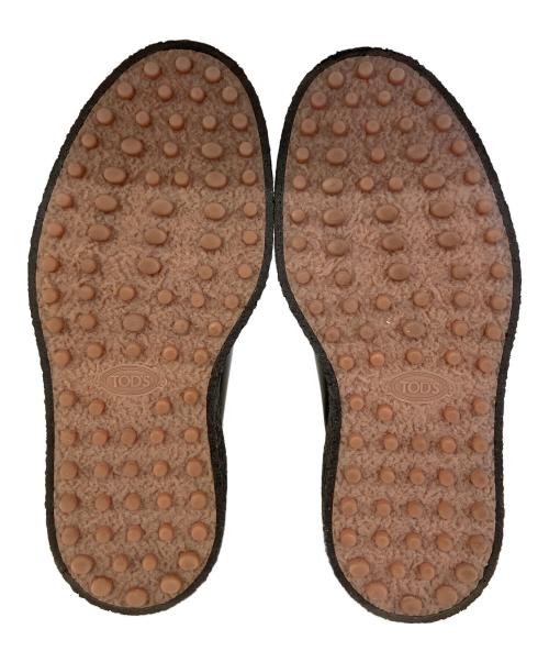 TOD'S（トッズ）TOD'S (トッズ) チャンキーモカシンローファー ブラック×ホワイト サイズ:SIZE37の古着・服飾アイテム