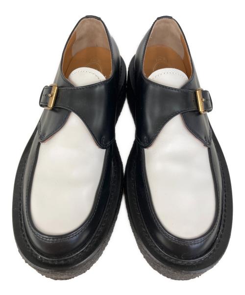 TOD'S（トッズ）TOD'S (トッズ) チャンキーモカシンローファー ブラック×ホワイト サイズ:SIZE37の古着・服飾アイテム