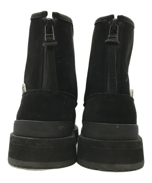 suicoke（スイコック）suicoke (スイコック) ムートンブーツ ブラック サイズ:US6の古着・服飾アイテム
