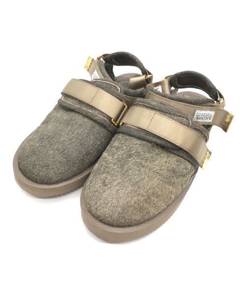 suicoke（スイコック）suicoke (スイコック) ストラップサンダル ブラウン サイズ:25の古着・服飾アイテム