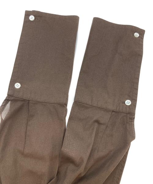 GOOD GRIEF!（グッドグリーフ）GOOD GRIEF! (グッドグリーフ) SHEER COTTON SHIRT ブラウン サイズ:Freeの古着・服飾アイテム