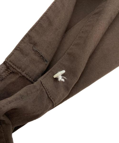 GOOD GRIEF!（グッドグリーフ）GOOD GRIEF! (グッドグリーフ) SHEER COTTON SHIRT ブラウン サイズ:Freeの古着・服飾アイテム